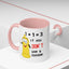 Adult Mug - One Plus One Equals Three
