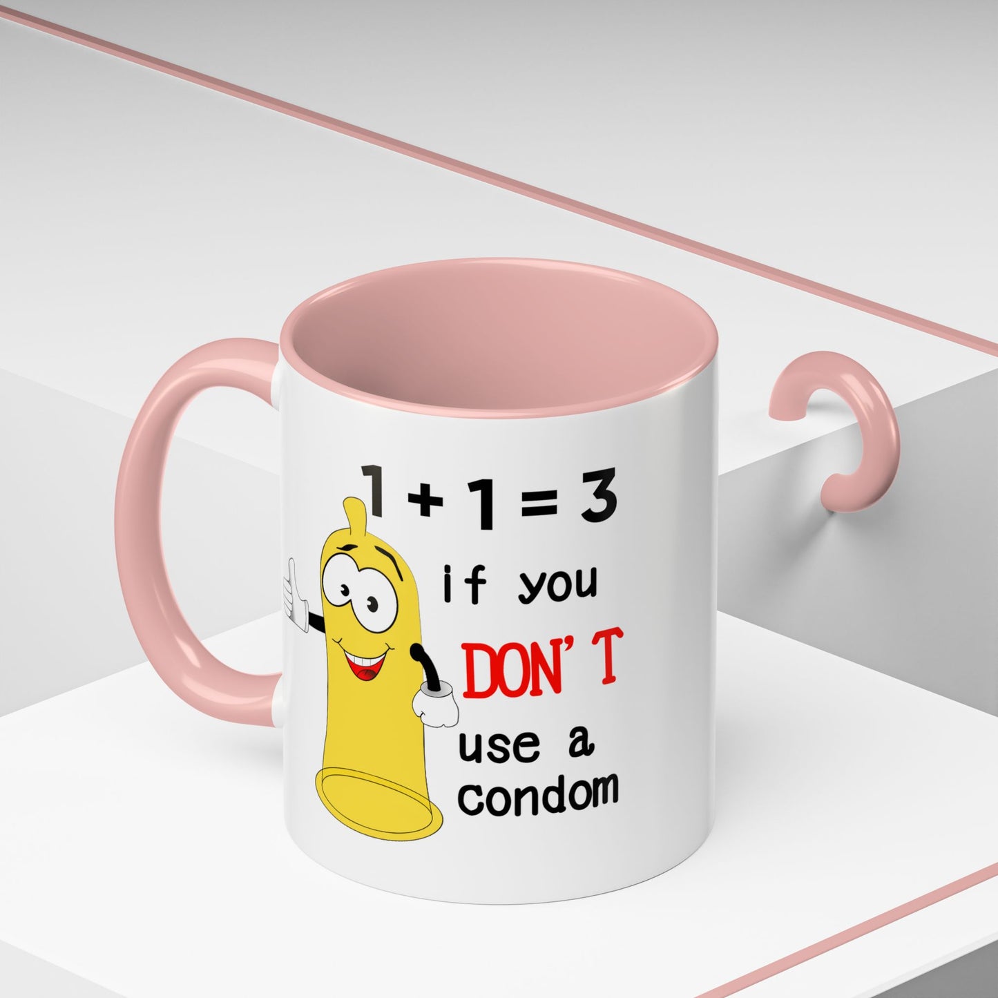 Adult Mug - One Plus One Equals Three