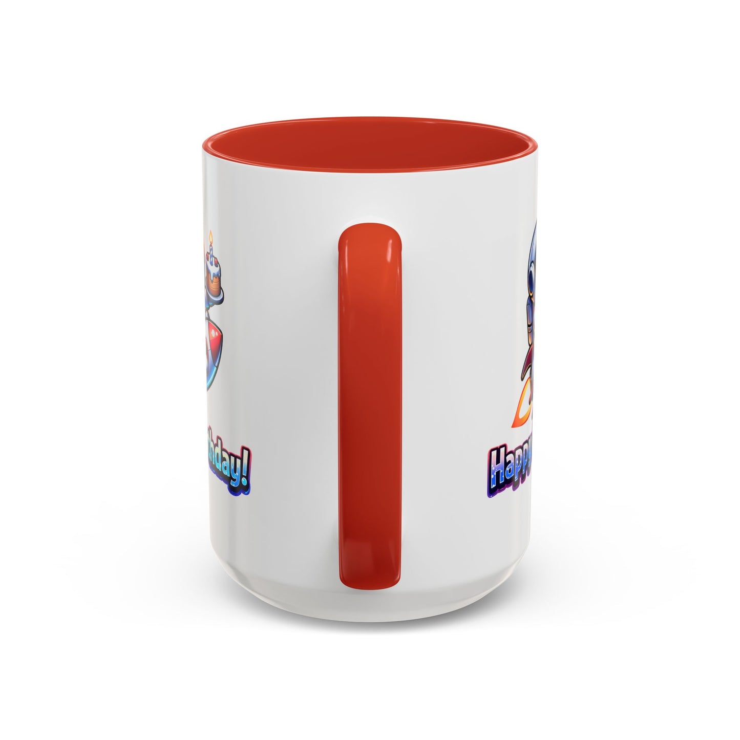 Birthday Mug - Astronaut Rocket