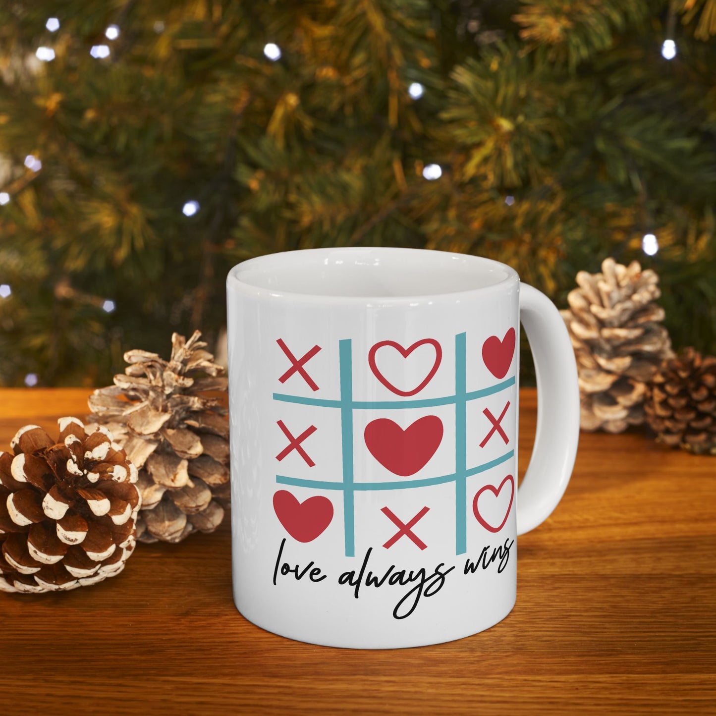Anniversary Mug - Love Always Wins