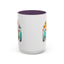 Mother's Day Mug - Mom Cat Red Heart