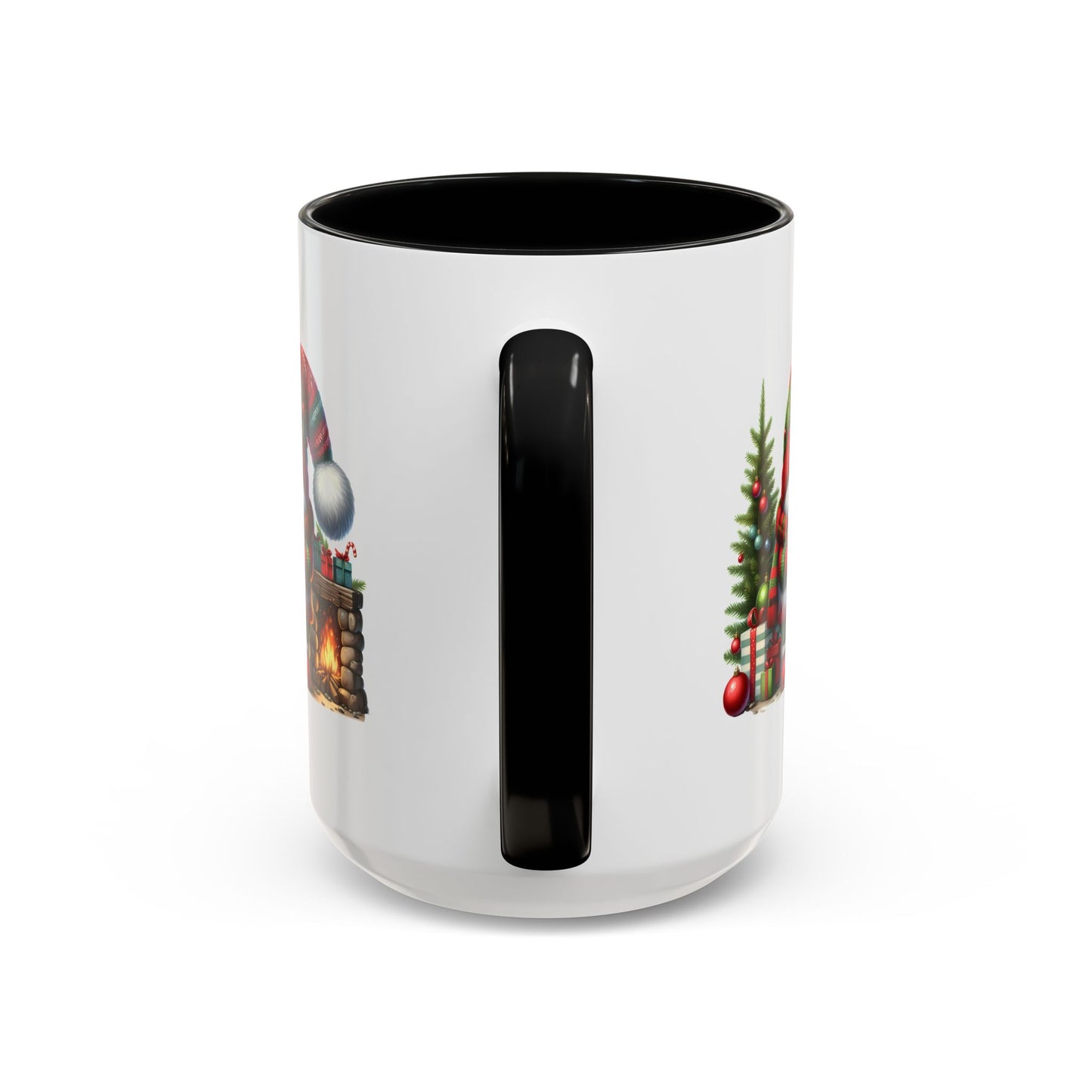 Christmas Mug - Gnome Fireplace