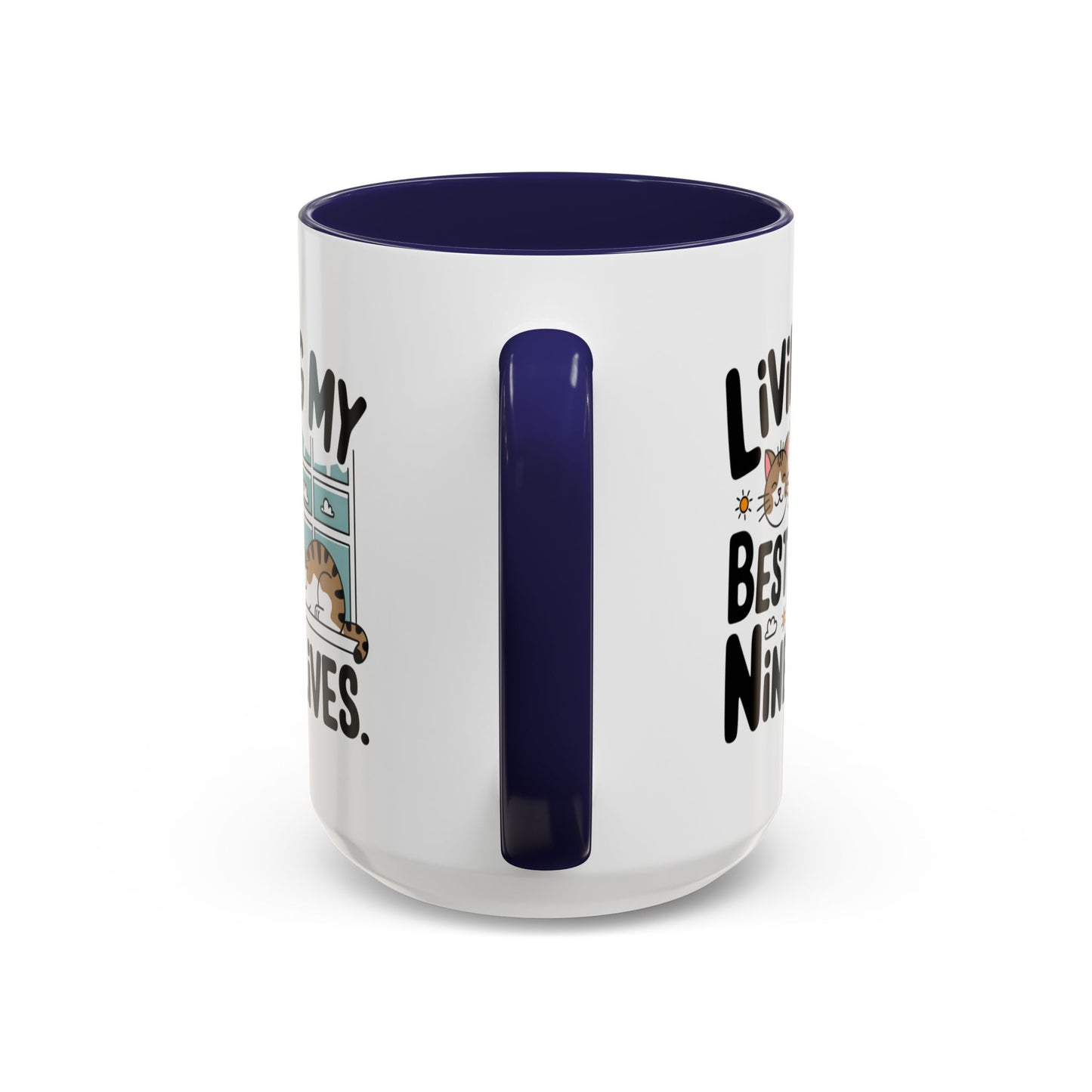 Animal Mug - Living My Best Nine Lives