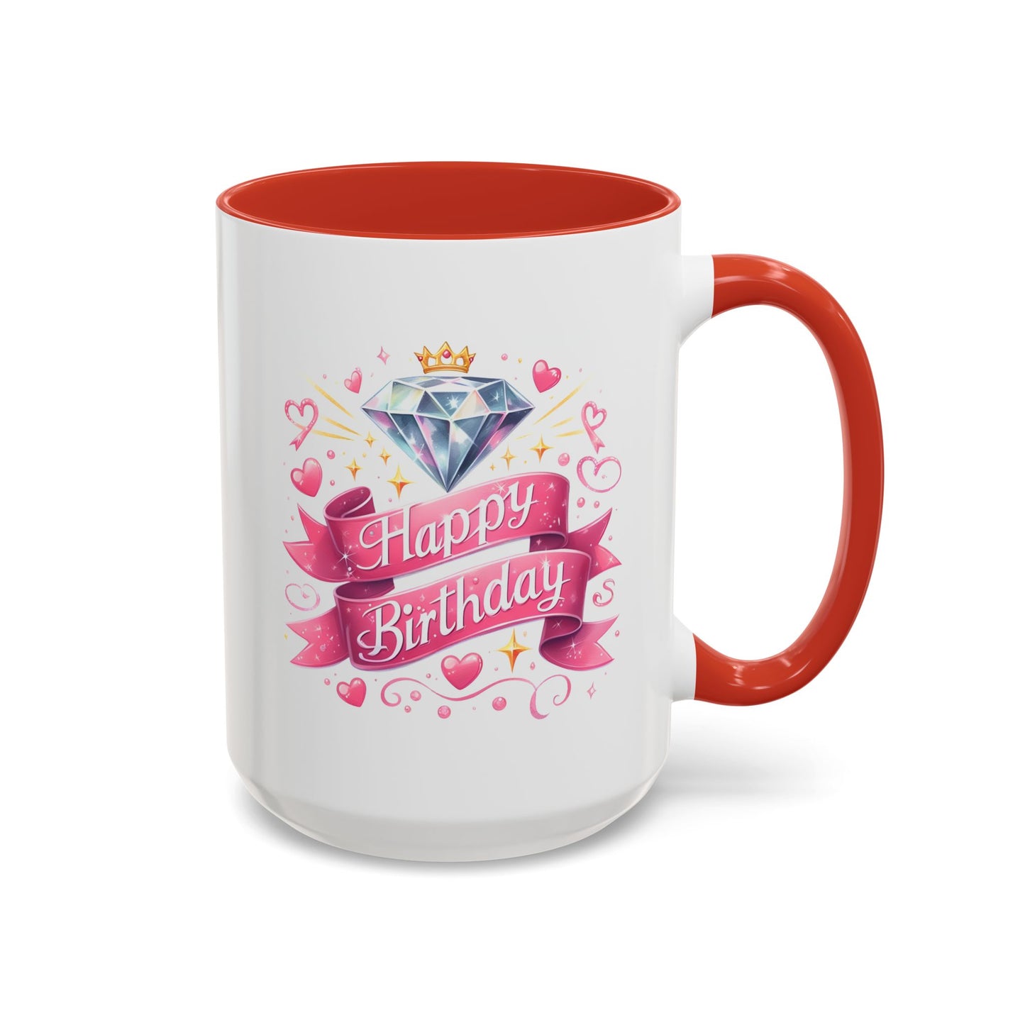 Birthday Mug - Diamond Crown