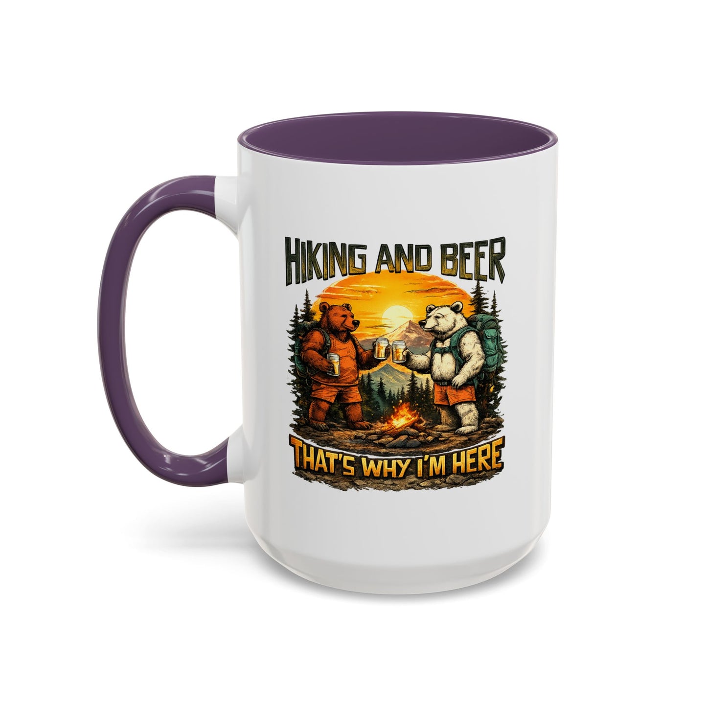 Humor Mug - Hiking and Beer