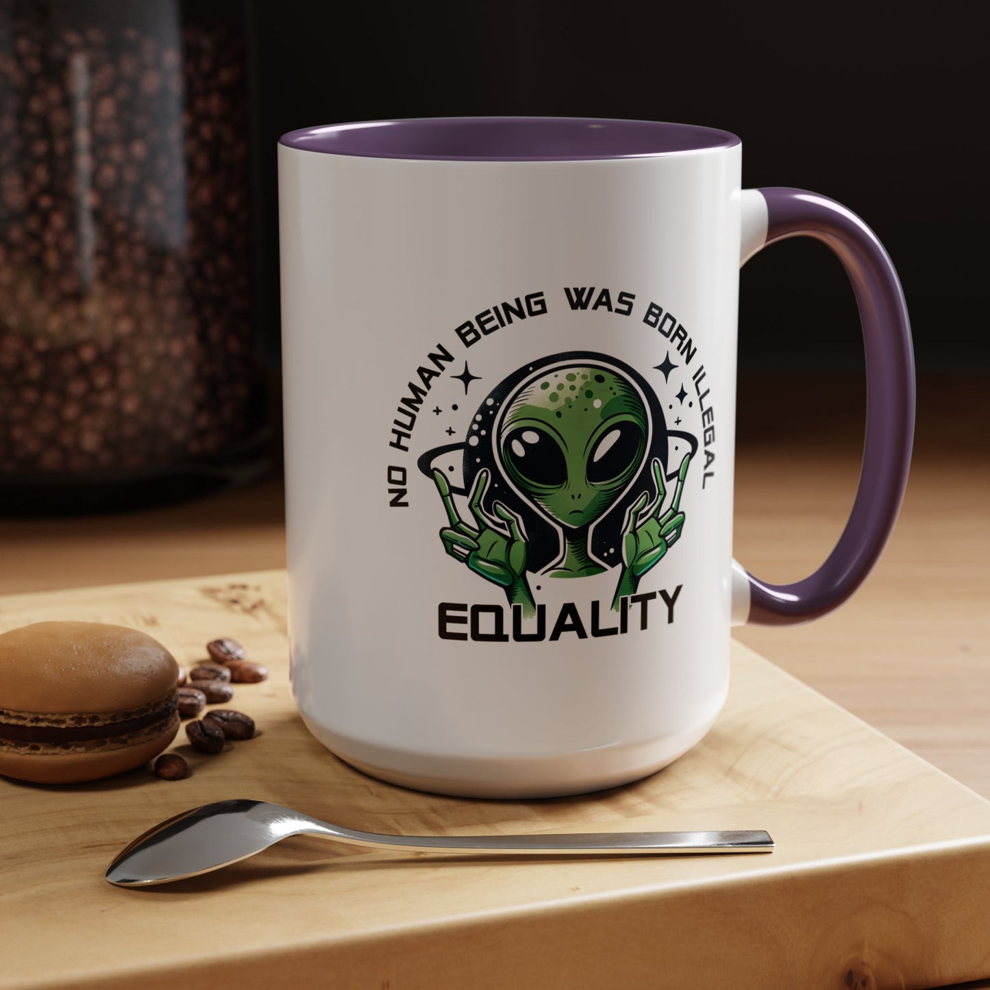 Alien Mug - No Human Being
