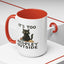 Animal Mug - It's Too Peopley Outside