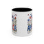 4th of July Mug - Floral America Patriotic