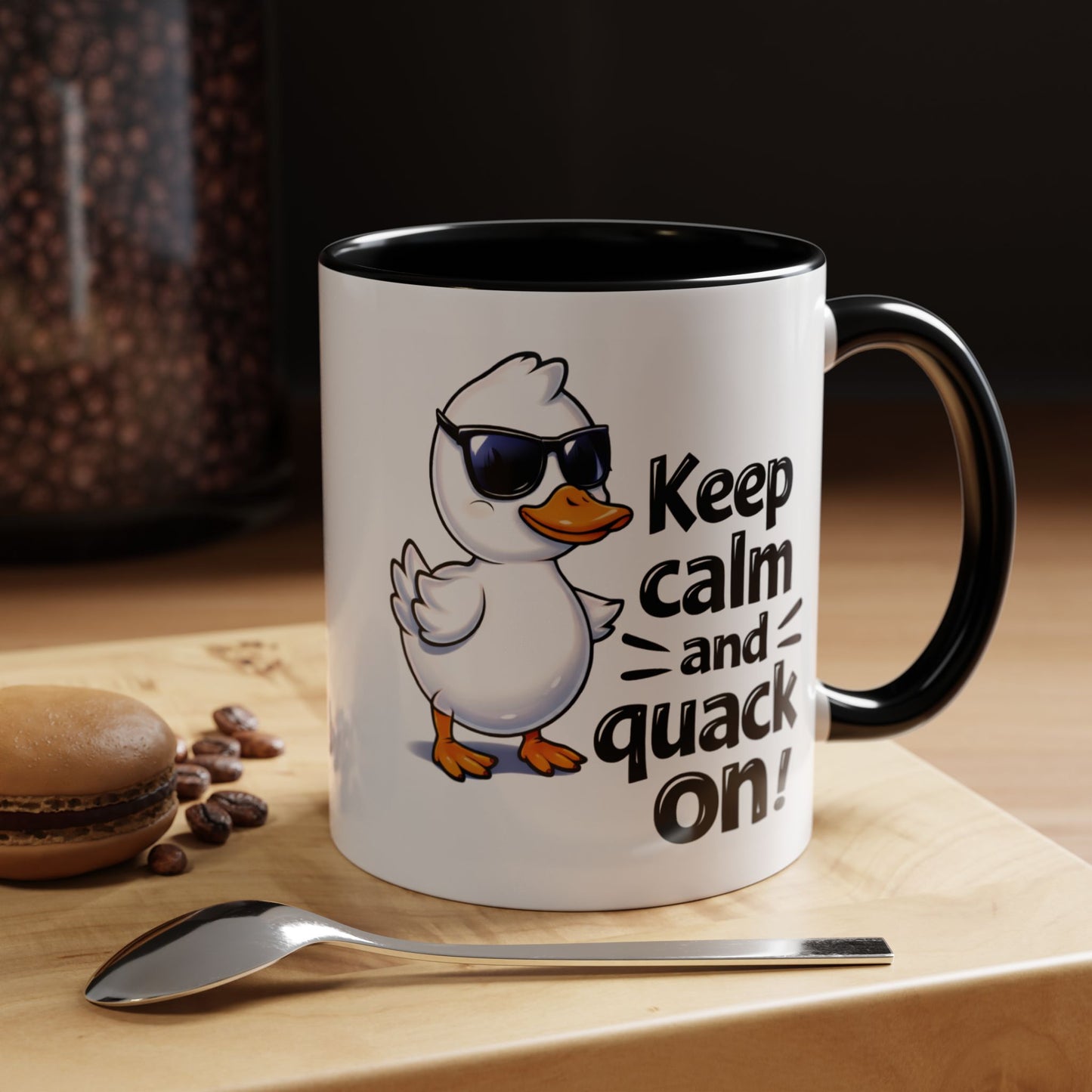 Wellness Mug - Keep Calm And Quack On
