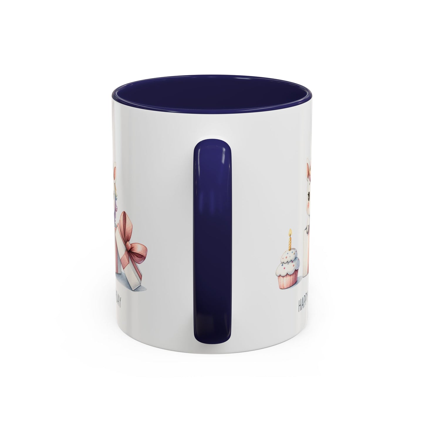 Birthday Mug - Unicorn With Present