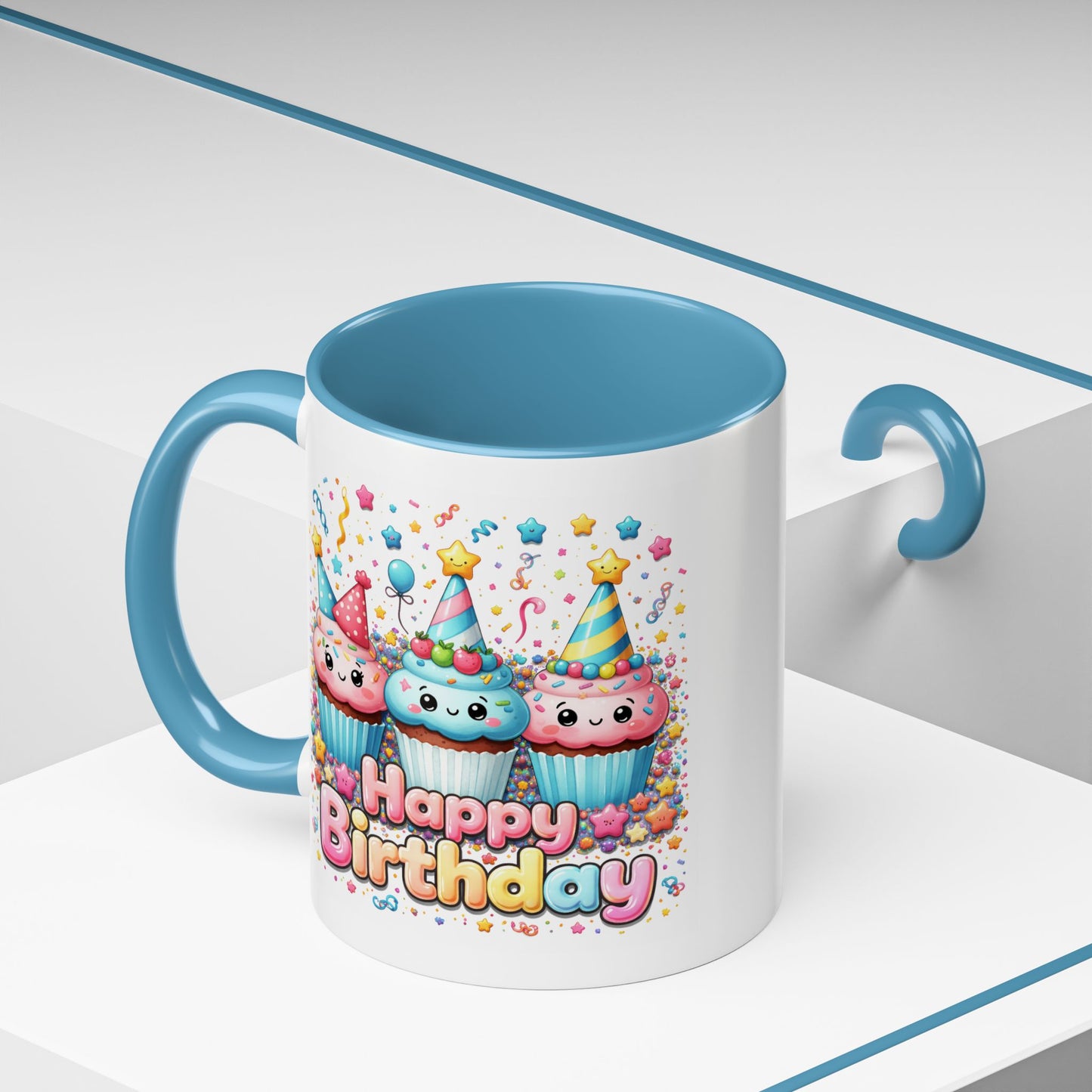 Birthday Mug - Cute Cupcakes