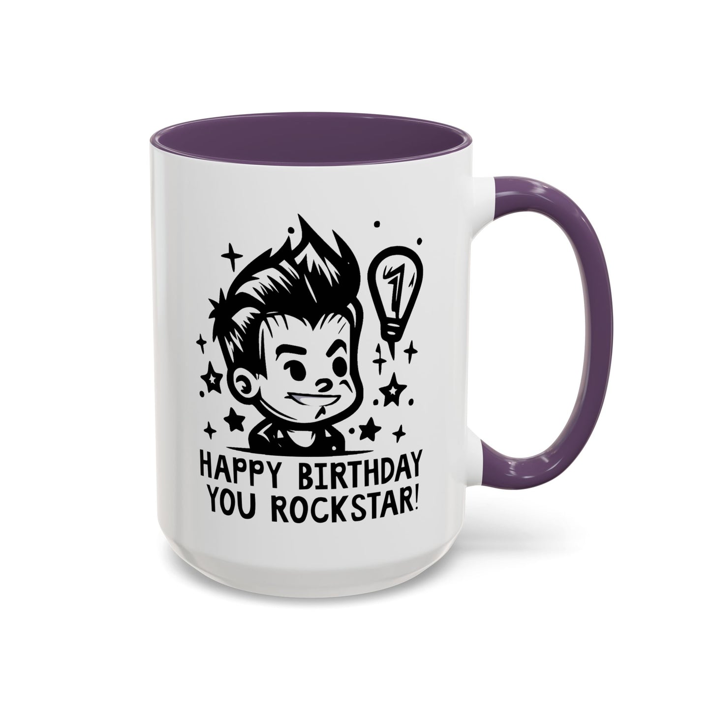 Birthday Mug - You Rockstar!