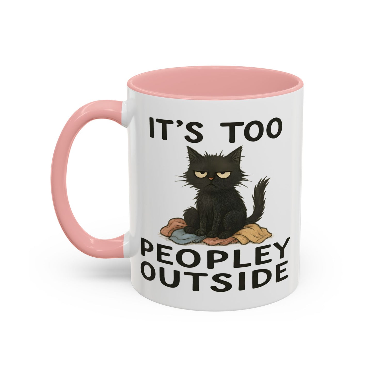 Animal Mug - It's Too Peopley Outside