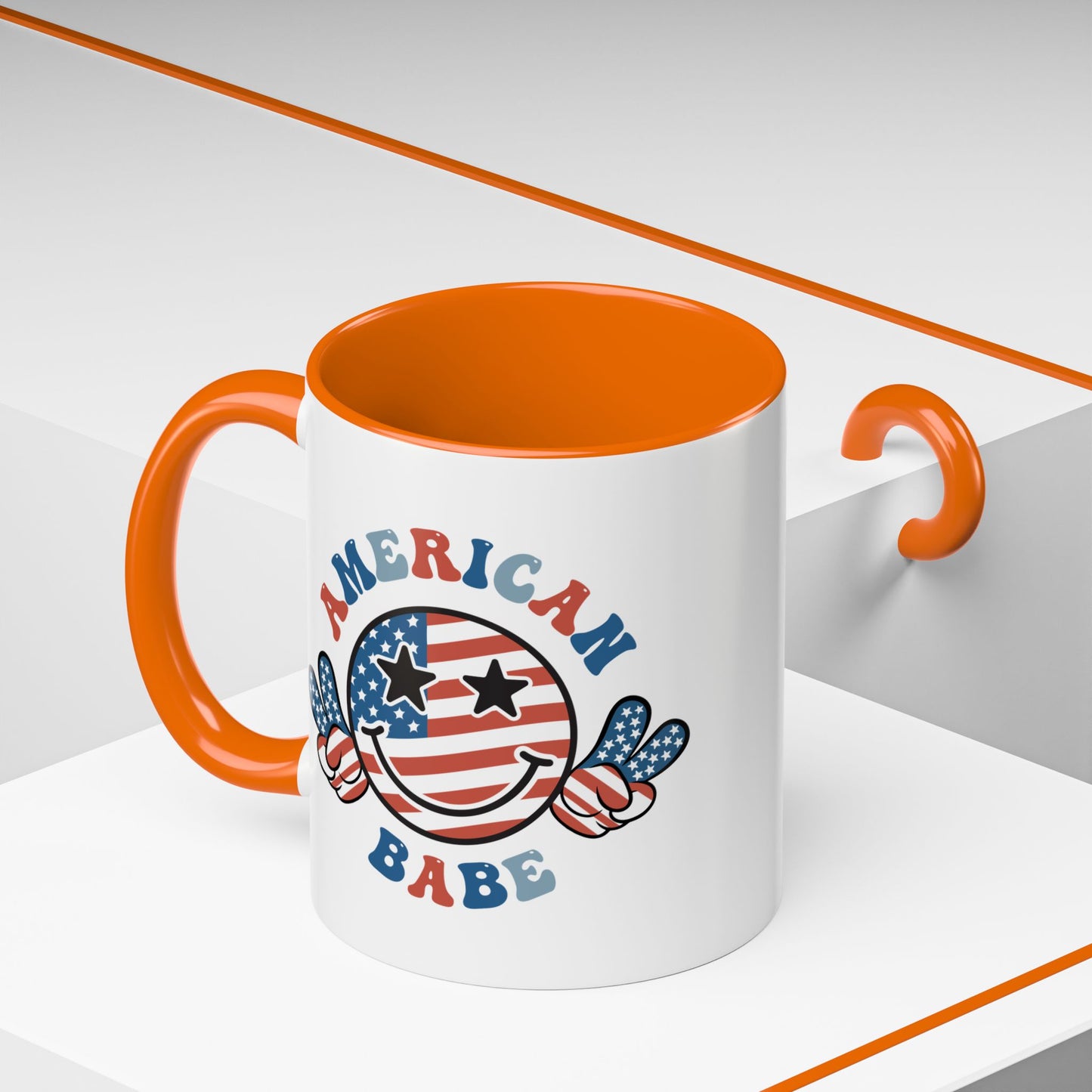 4th of July Mug - American Babe