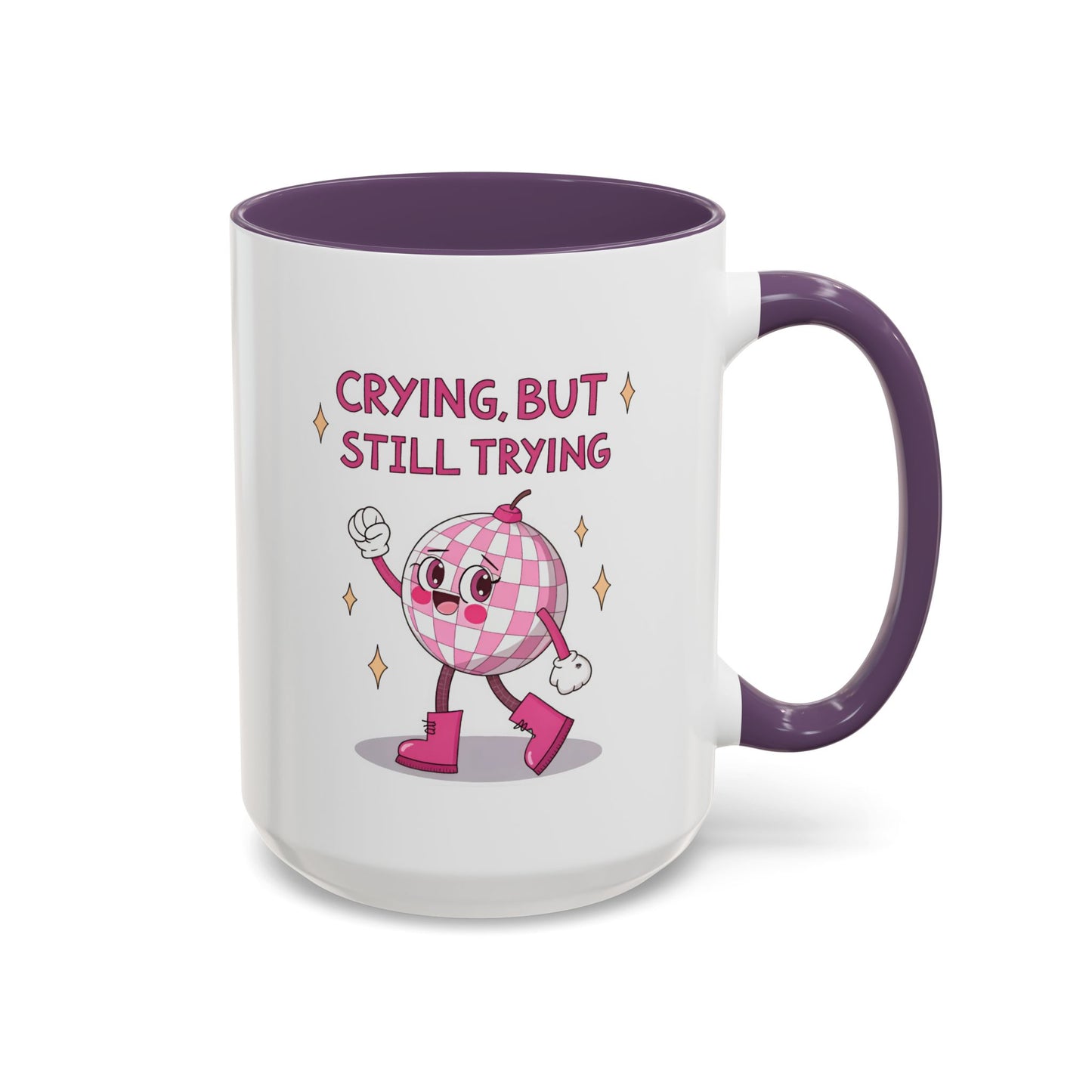 Wellness Mug - Crying But Still Trying