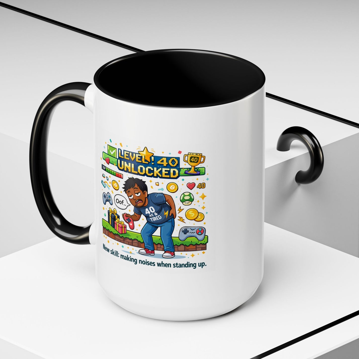 Birthday Mug - Level 40 Unlocked
