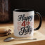 4th of July Mug - Happy 4th of July Fireworks