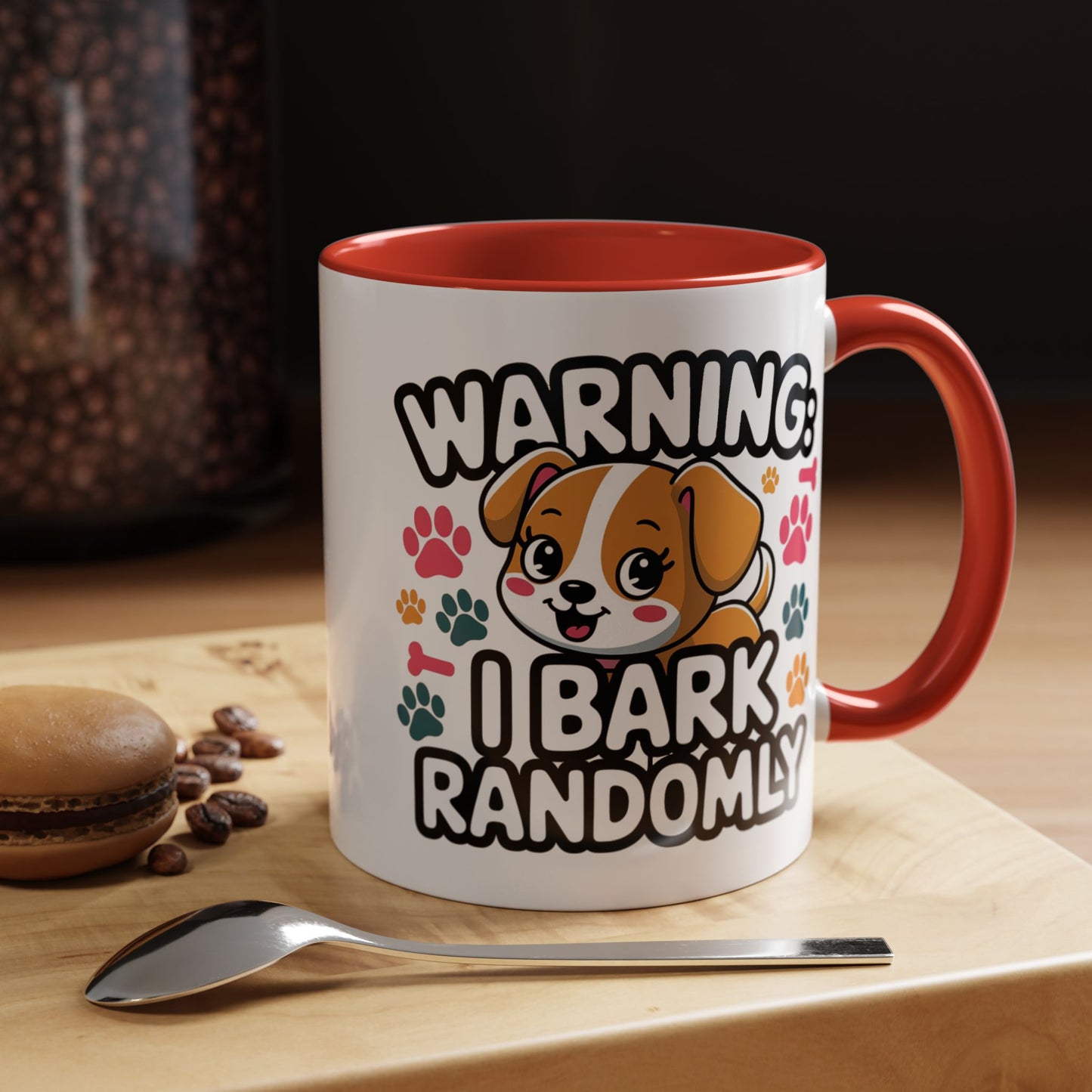 Animal Mug - Warning I Bark Randomly