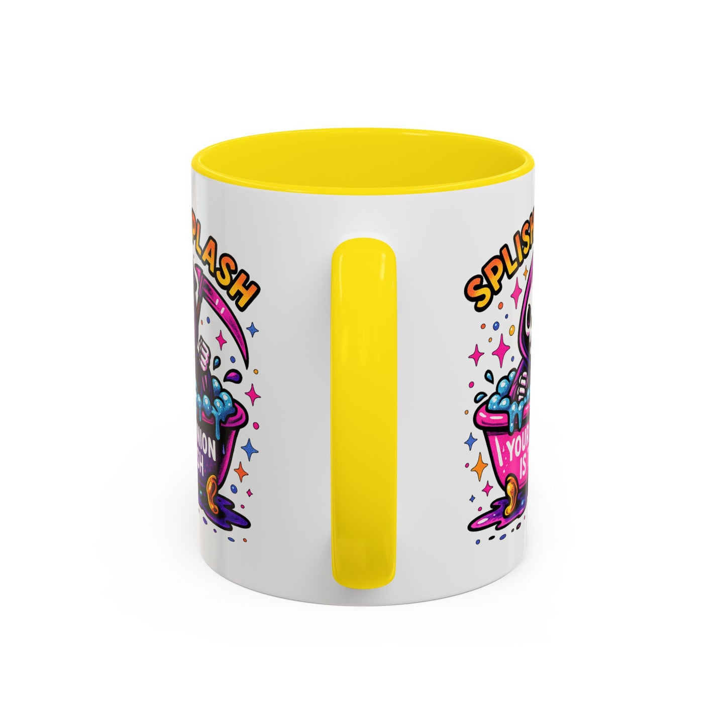 Humor Mug - Splish Splash Your Opinion is Trash