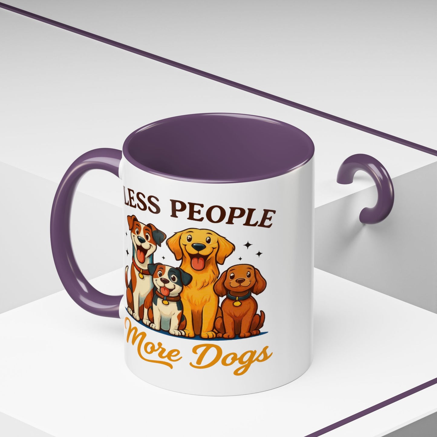 Animal Mug - Less People More Dogs