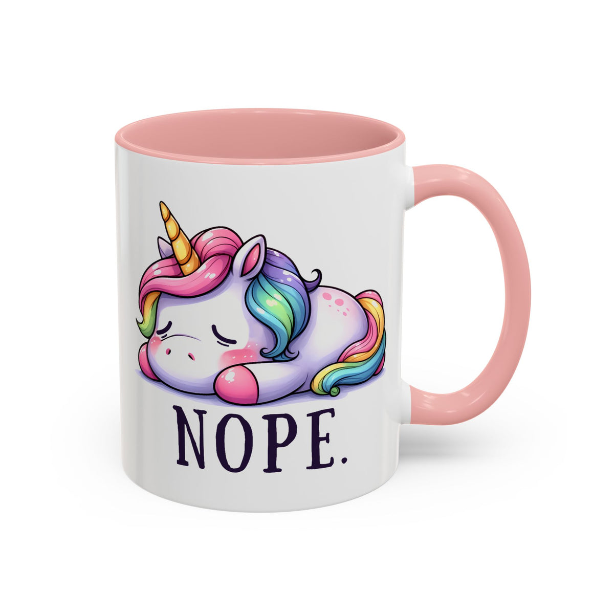 Humor Mug - Nope Unicorn