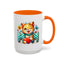 Mother's Day Mug - Mom Cat Red Heart