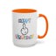 Adult Mug - Happy Birthday Middle Finger