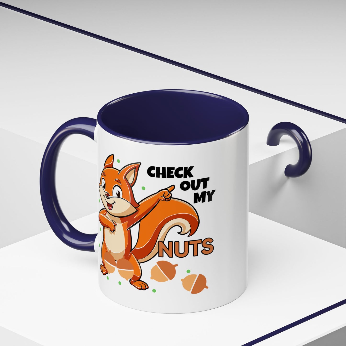 Humor Mug - Check Out My Nuts