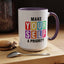 Wellness Mug - Make Yourself a Priority Colored Blocks