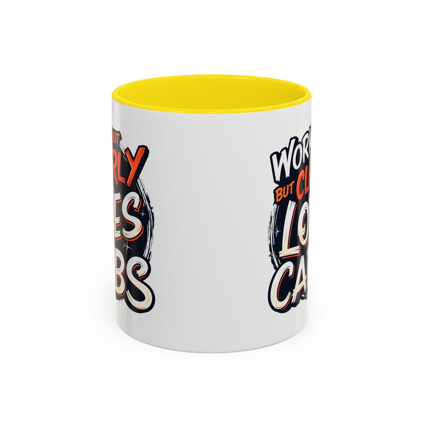 Adult Mug - Works Out But