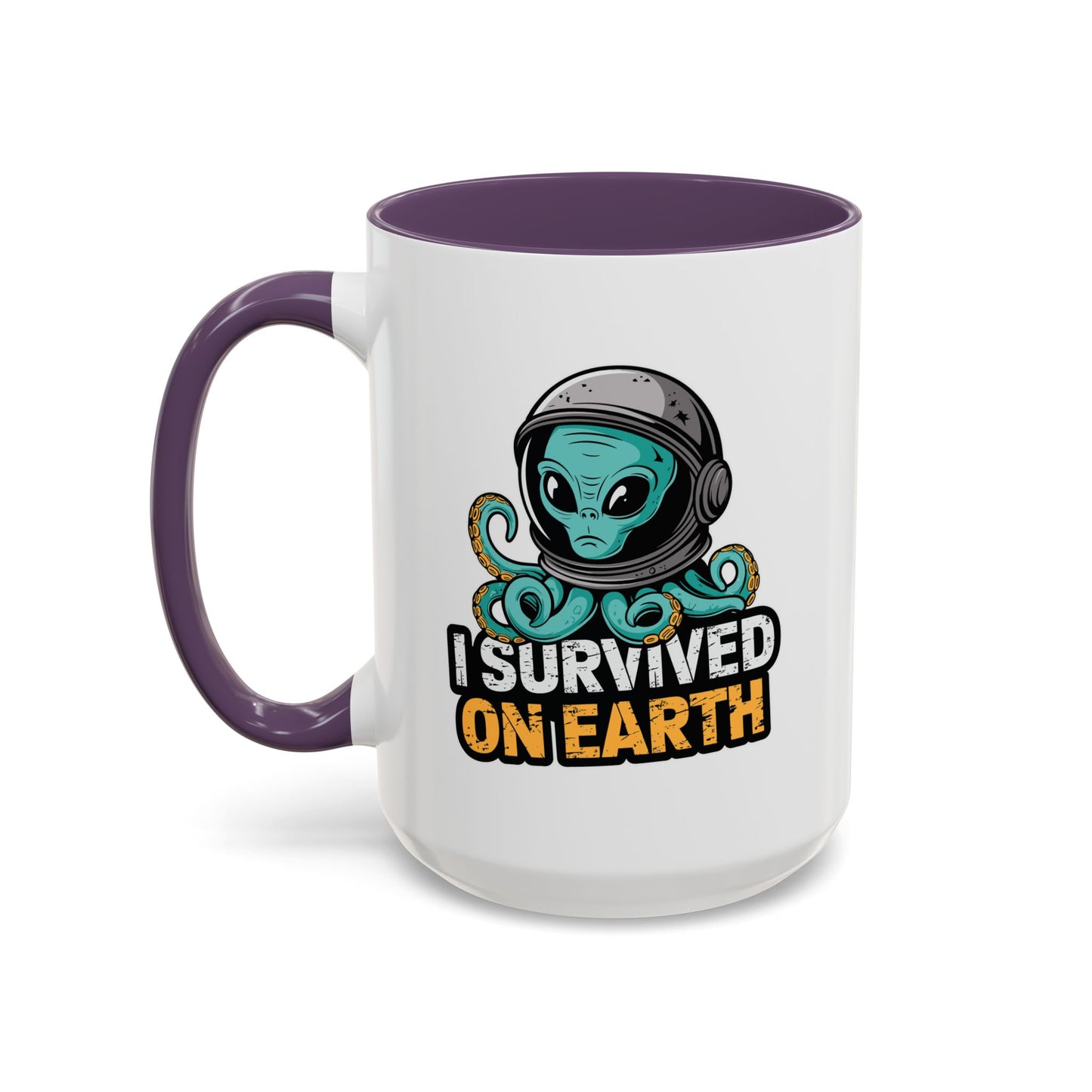 Alien Mug - I Survived On Earth
