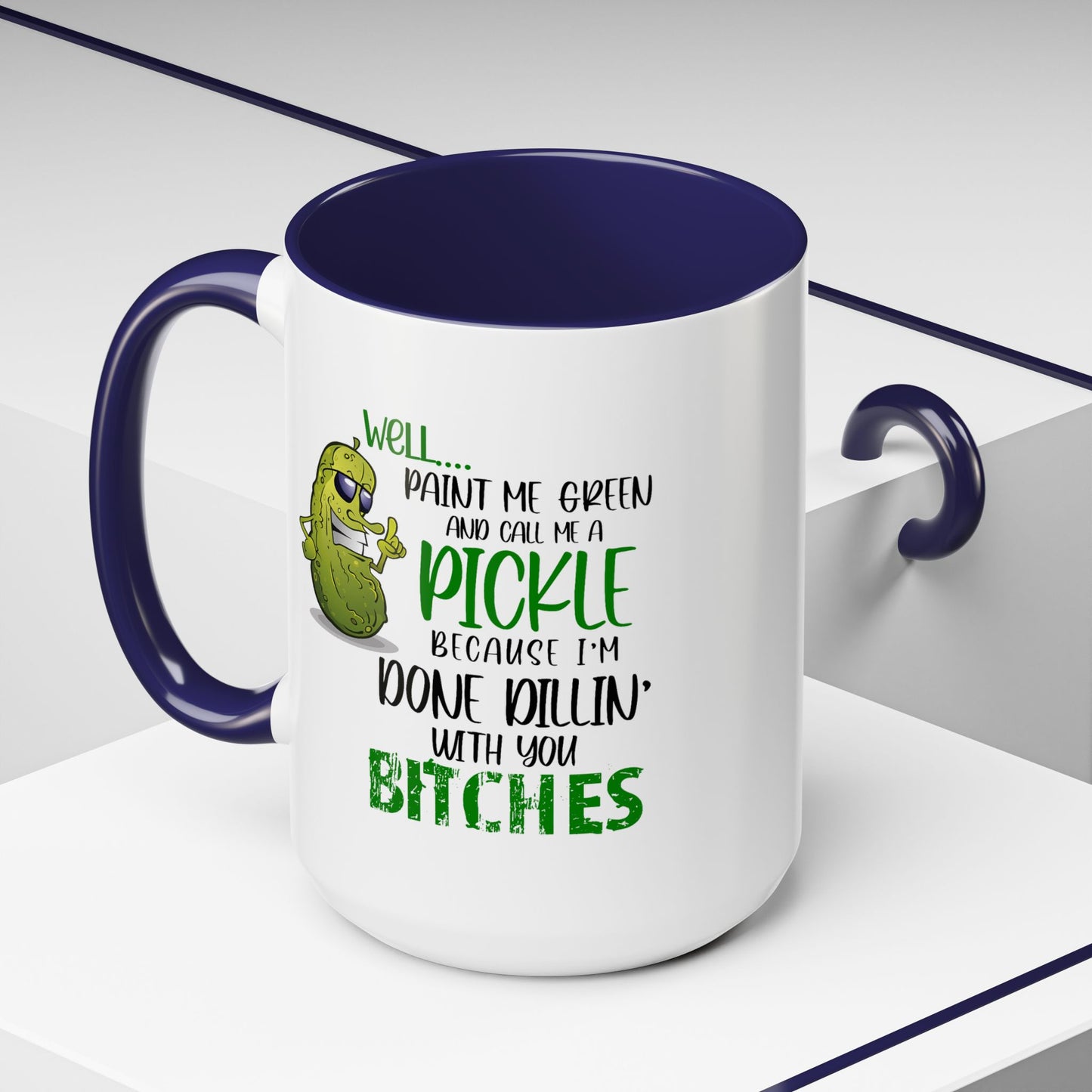 Adult Mug - Well Paint Me Green