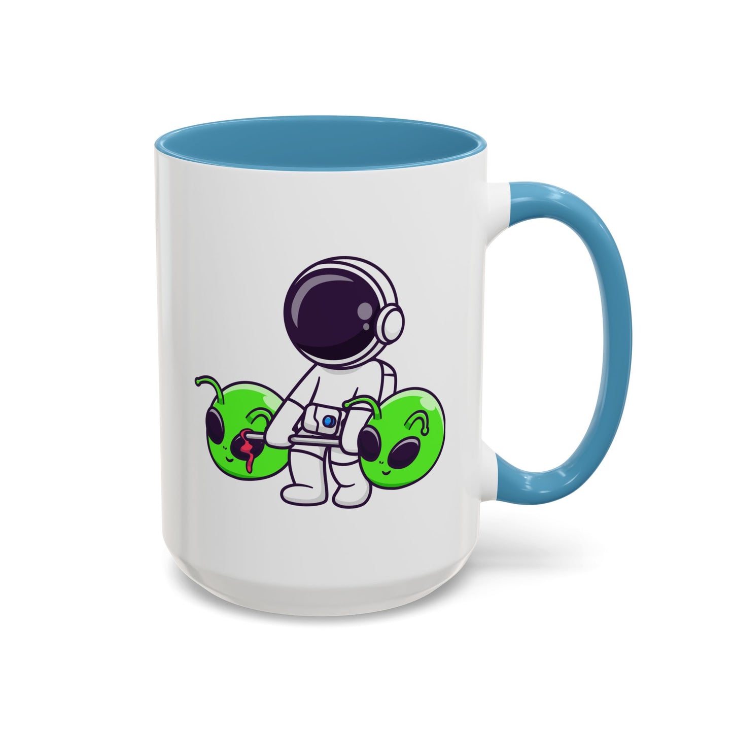 Alien Mug - Astronaut Lifting