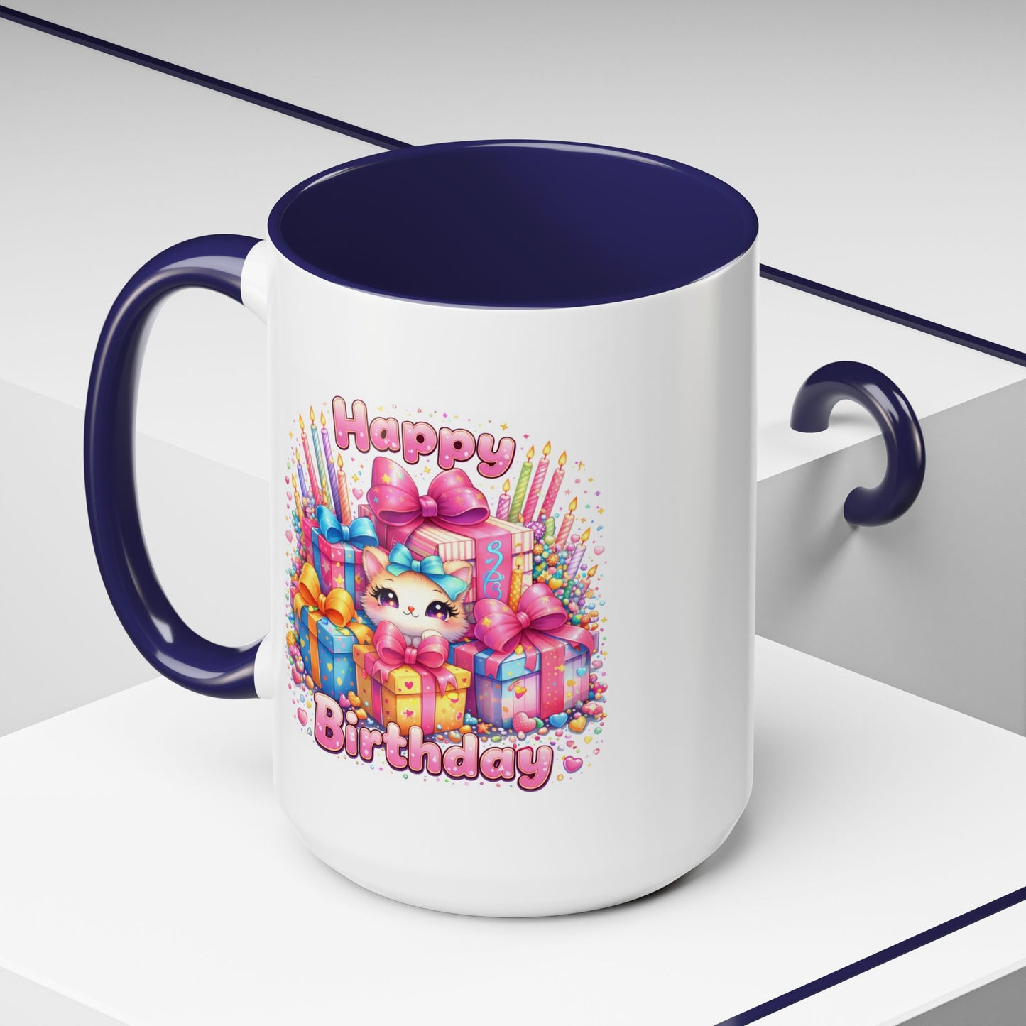 Birthday Mug - Kawaii Kitty