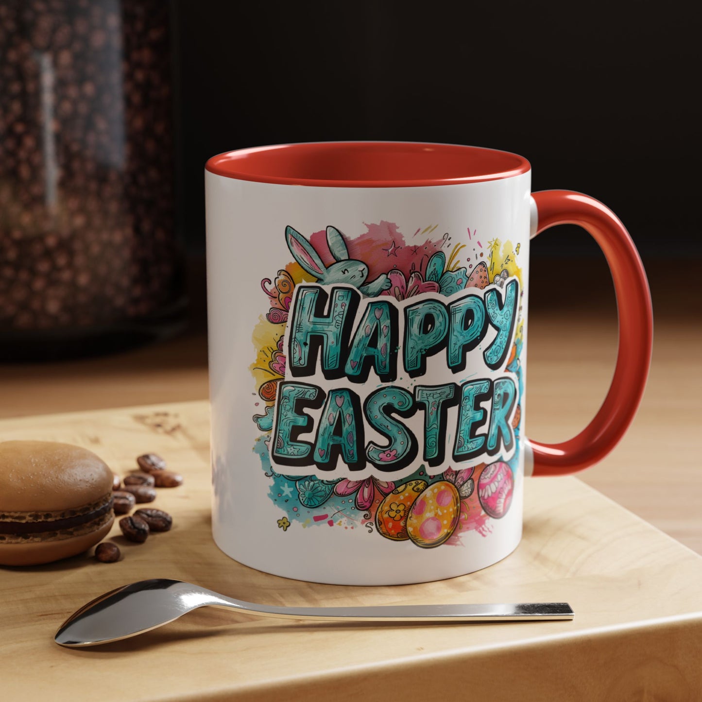 Easter Mug - Happy Easter Blue