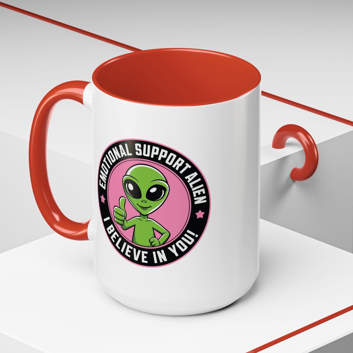 Alien Mug - Emotional Support Alien