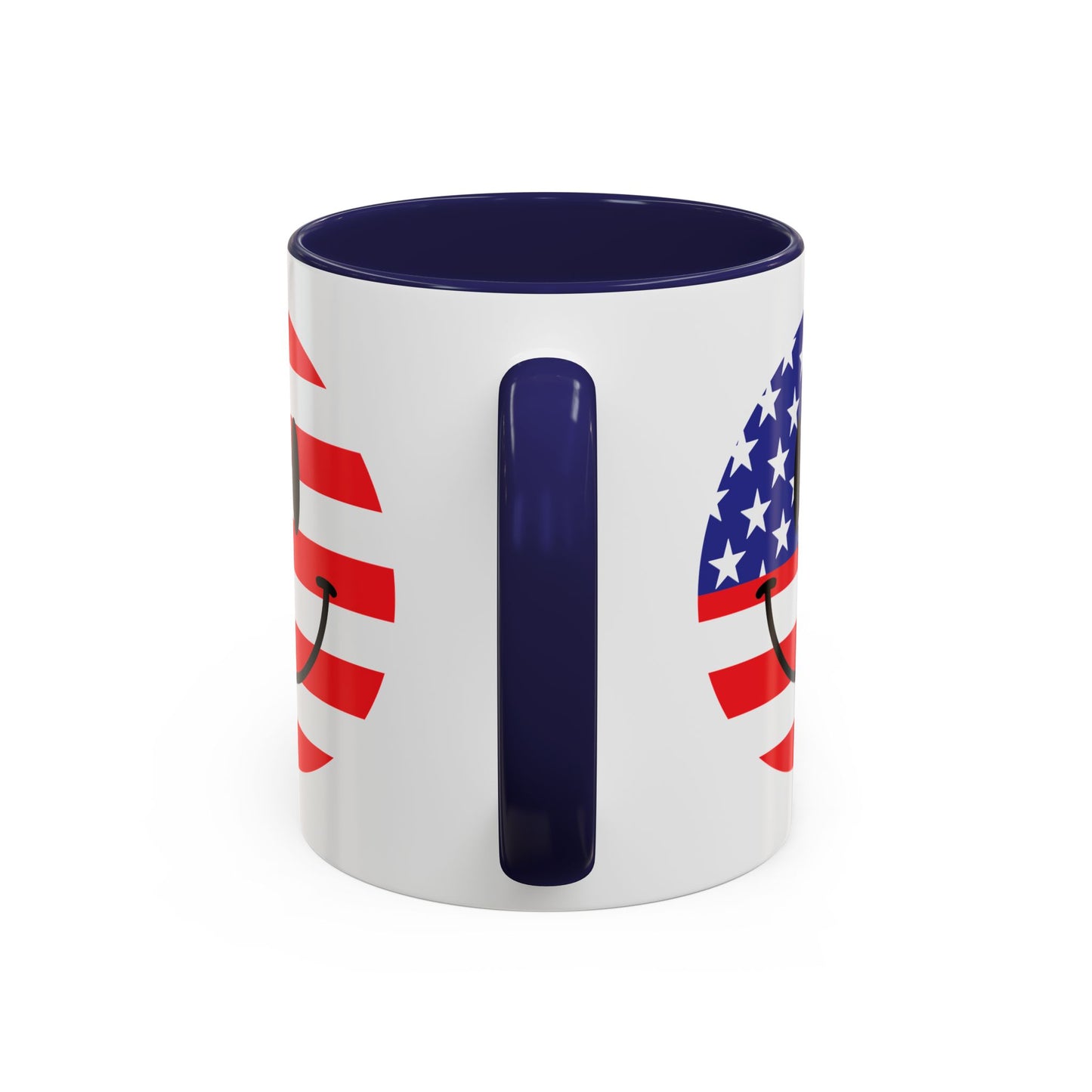 4th of July Mug - America Smiley Face