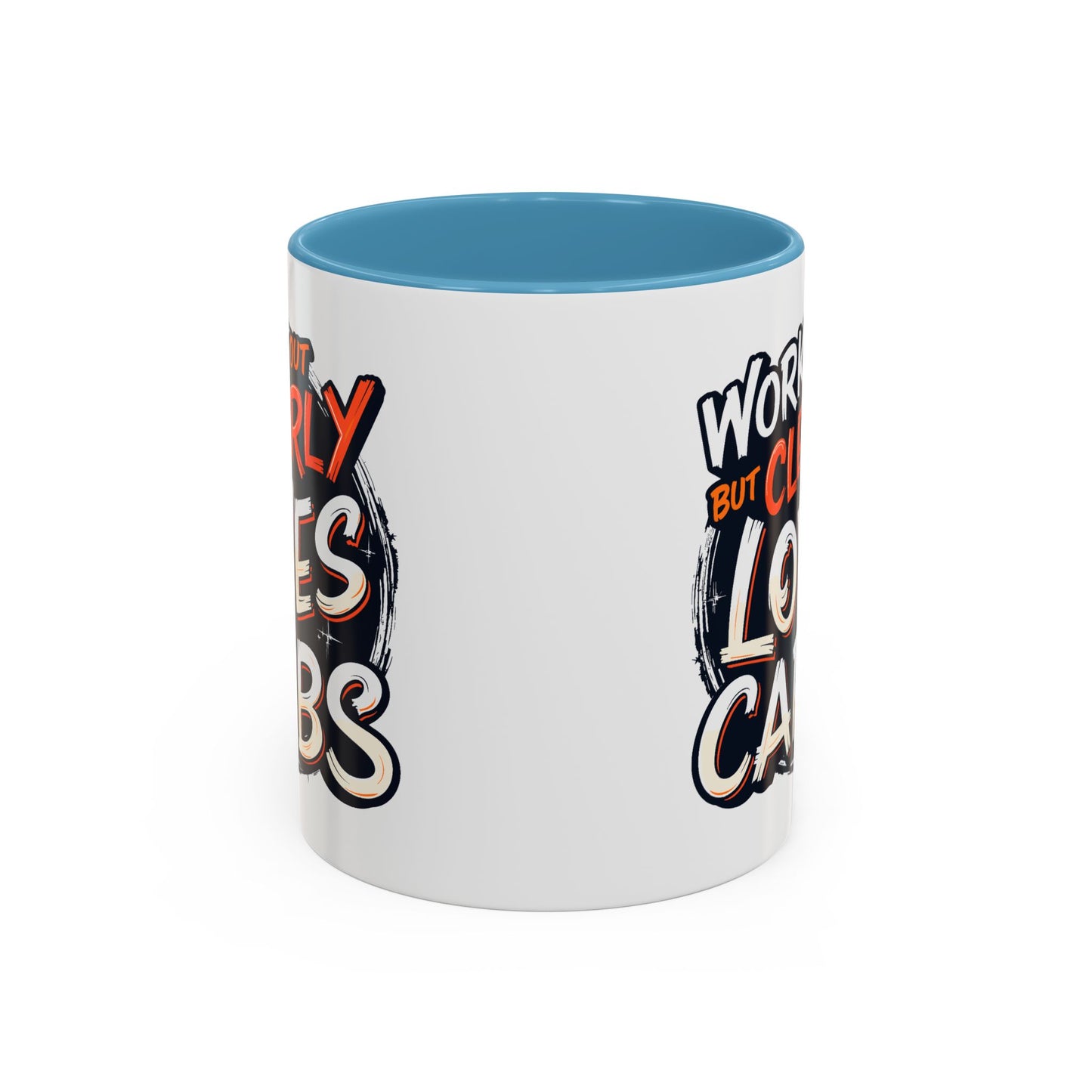 Adult Mug - Works Out But