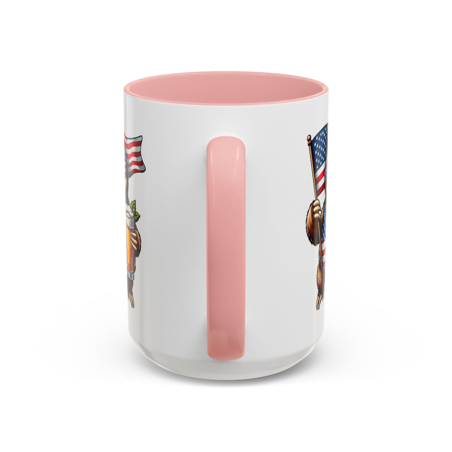 4th of July Mug - Merica Sloth