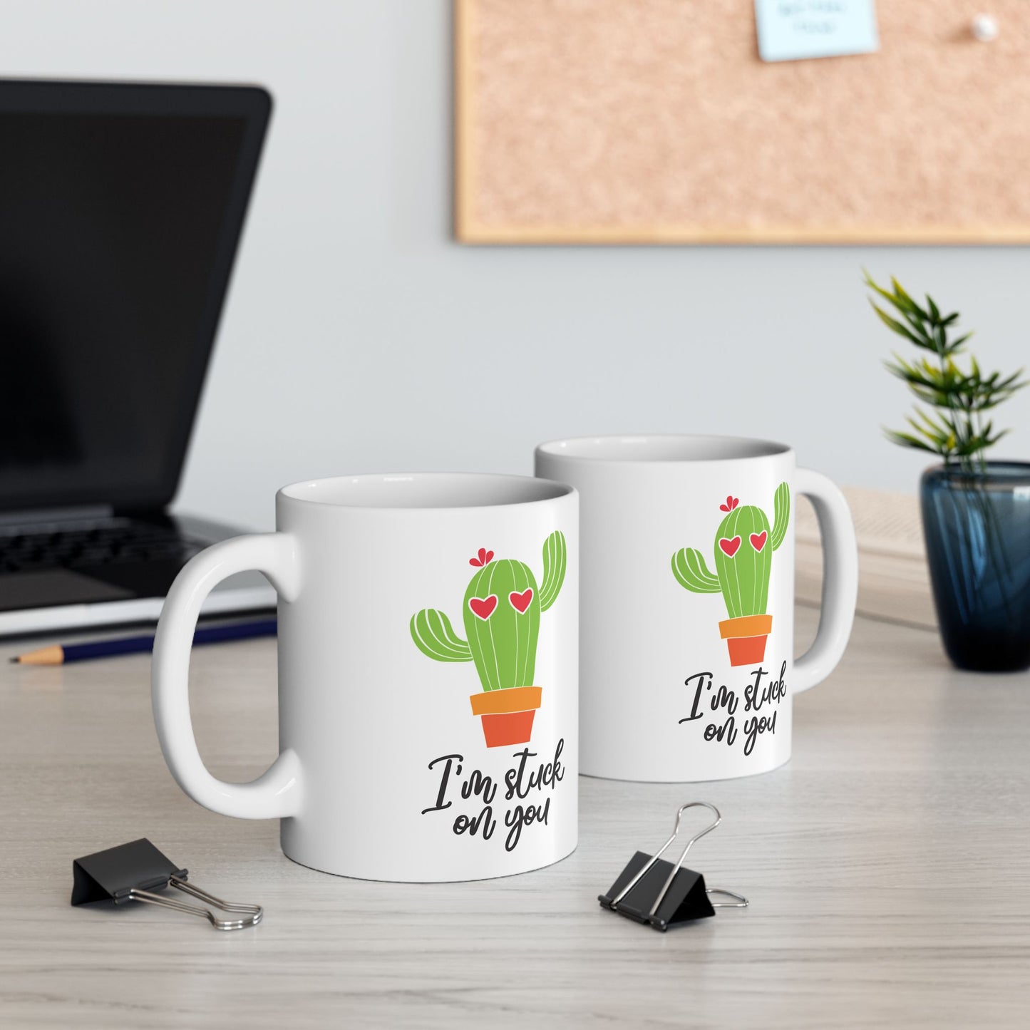 Anniversary Mug - I Am Stuck On You