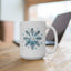 Christmas Mug - Smiley Snowflake