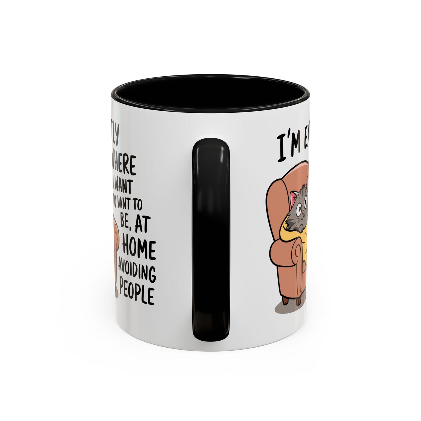Animal Mug - I'm Exactly Where I Want To Be