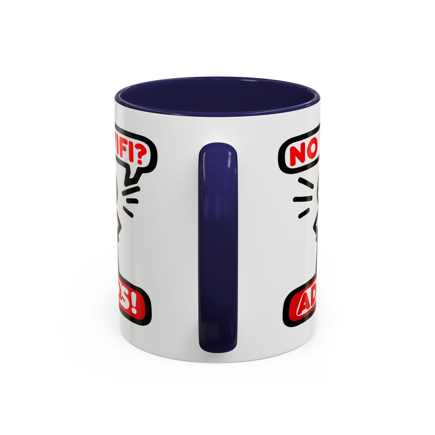 Humor Mug - No Wifi? Adios!