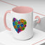 Animal Mug - Dog Paws Heart