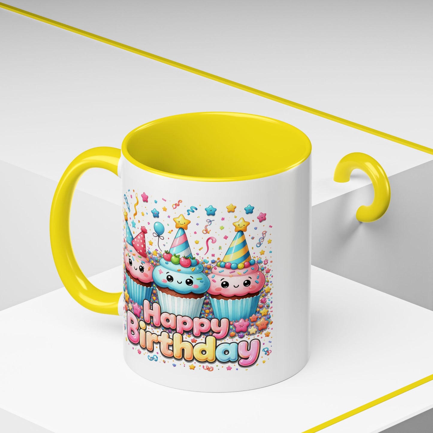 Birthday Mug - Cute Cupcakes