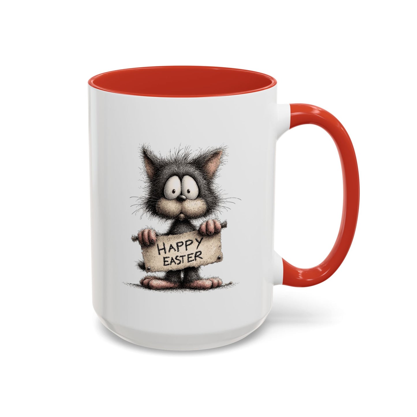 Easter Mug - Happy Easter Cat