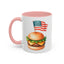 4th of July - Burger Flag