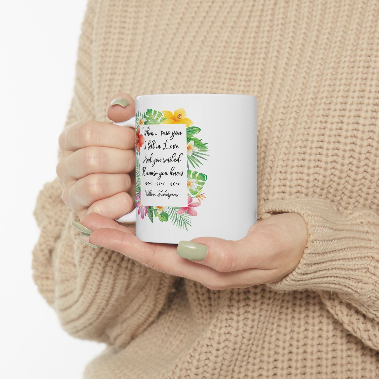 Valentine's Day Mug - When I Saw You