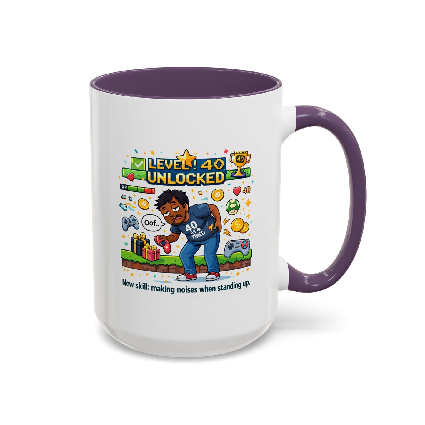 Birthday Mug - Level 40 Unlocked