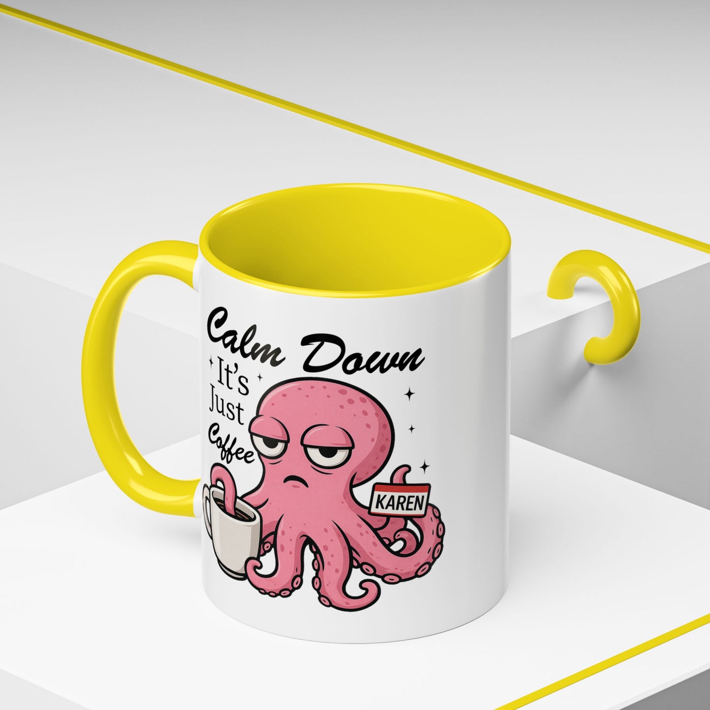 Humor Mug - Calm Down It's Just Coffee Karen